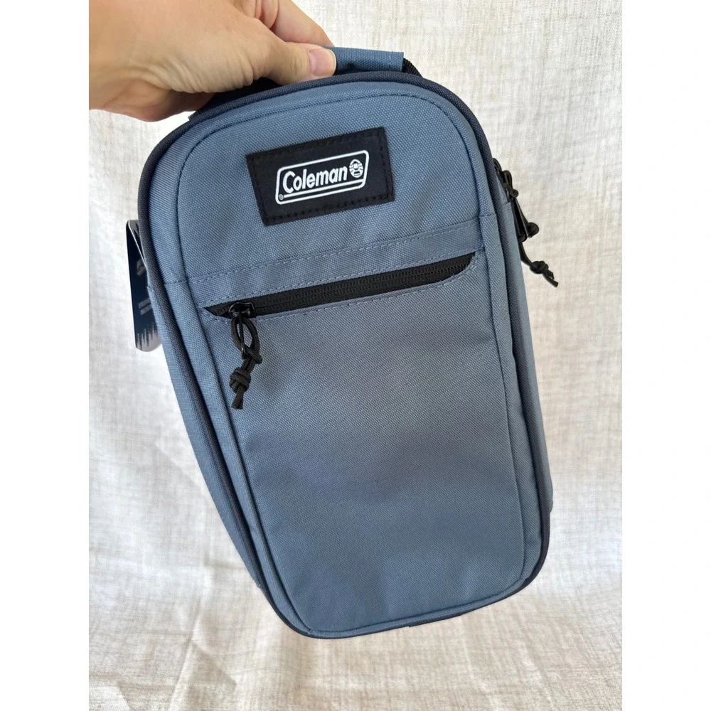 Coleman Translatr Soft Cooler Sling Bag Blue NWT 6 Can Convertible TempLock
